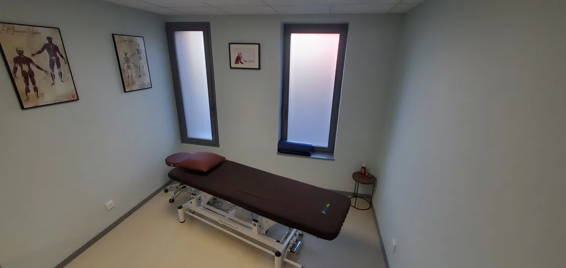 Cabinet d'ostéopathie Oziris à Saint-Berthevin (53), salle de consultation